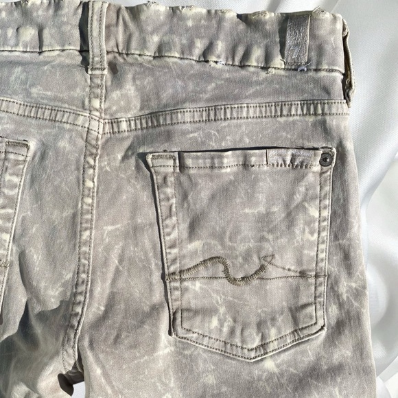 7 For All Mankind gwenevere marble skinny jeans - Picture 6 of 7